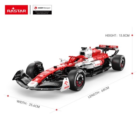1:8 Alfa Romeo F1 C42 Klocki 2261el. R/C RASTAR 1:8 Alfa Romeo F1 C42 Klocki 2261el. R/C RASTAR