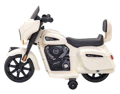 Pojazd Chopper INDIAN Biały Pojazd Chopper INDIAN Biały