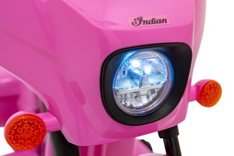 Pojazd Chopper INDIAN Różowy Pojazd Chopper INDIAN Różowy