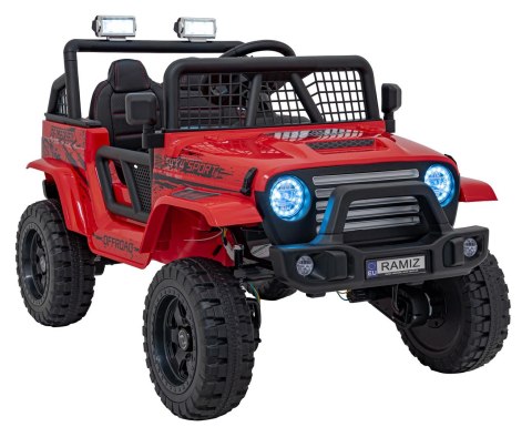 Pojazd OFF ROAD 4x4 SPORT Czerwony Pojazd OFF ROAD 4x4 SPORT Czerwony