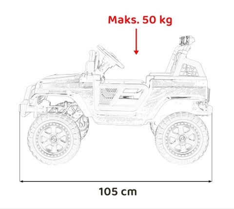 Pojazd OFF ROAD 4x4 SPORT Niebieski Pojazd OFF ROAD 4x4 SPORT Niebieski