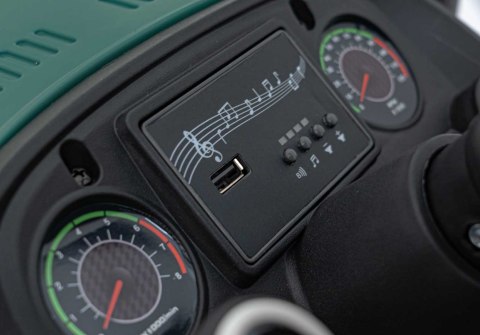 Pojazd Traktor GROW 1804 Ciemno Zielony Pojazd Traktor GROW 1804 Ciemno Zielony