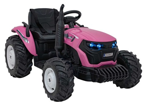 Pojazd Traktor GROW 1804 Różowy Pojazd Traktor GROW 1804 Różowy