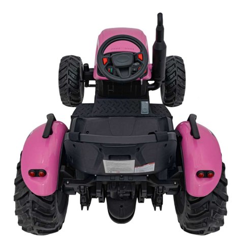 Pojazd Traktor GROW 1804 Różowy Pojazd Traktor GROW 1804 Różowy