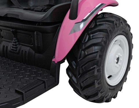 Pojazd Traktor GROW 1804 Różowy Pojazd Traktor GROW 1804 Różowy