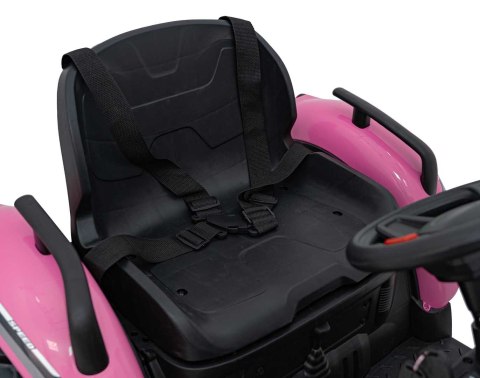 Pojazd Traktor GROW 1804 Różowy Pojazd Traktor GROW 1804 Różowy