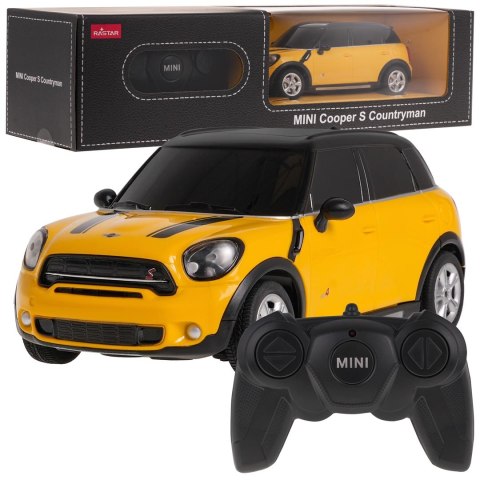 R/C 1:24 Mini Countryman Żółty RASTAR R/C 1:24 Mini Countryman Żółty RASTAR