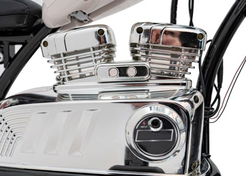 Pojazd Motorek Chopper Warrior Biały Pojazd Motorek Chopper Warrior Biały