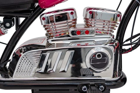 Pojazd Motorek Chopper Warrior Różowy Pojazd Motorek Chopper Warrior Różowy