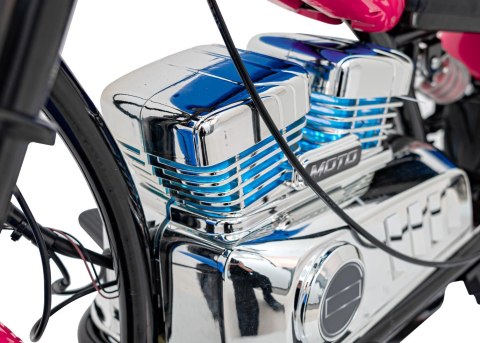 Pojazd Motorek Chopper Warrior Różowy Pojazd Motorek Chopper Warrior Różowy
