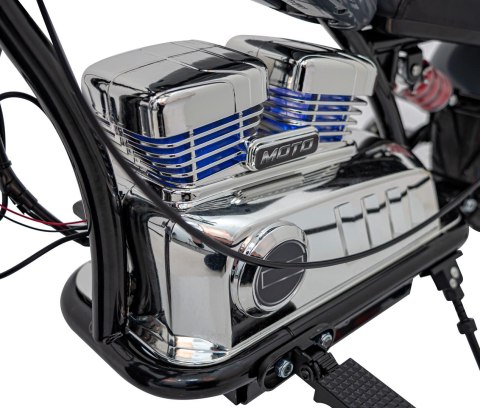 Pojazd Motorek Chopper Warrior Szary Pojazd Motorek Chopper Warrior Szary