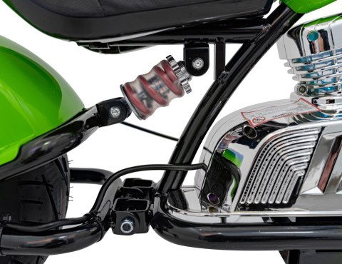 Pojazd Motorek Chopper Warrior Zielony Pojazd Motorek Chopper Warrior Zielony