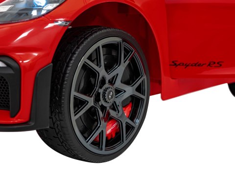 Pojazd Porsche Spyder RS 718 Lakier Czerwony Pojazd Porsche Spyder RS 718 Lakier Czerwony