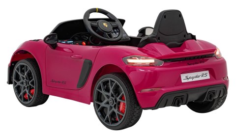 Pojazd Porsche Spyder RS 718 Lakier Różowy Pojazd Porsche Spyder RS 718 Lakier Różowy