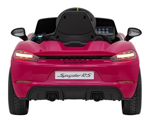 Pojazd Porsche Spyder RS 718 Lakier Różowy Pojazd Porsche Spyder RS 718 Lakier Różowy
