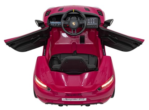 Pojazd Porsche Spyder RS 718 Lakier Różowy Pojazd Porsche Spyder RS 718 Lakier Różowy