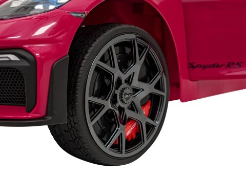 Pojazd Porsche Spyder RS 718 Lakier Różowy Pojazd Porsche Spyder RS 718 Lakier Różowy