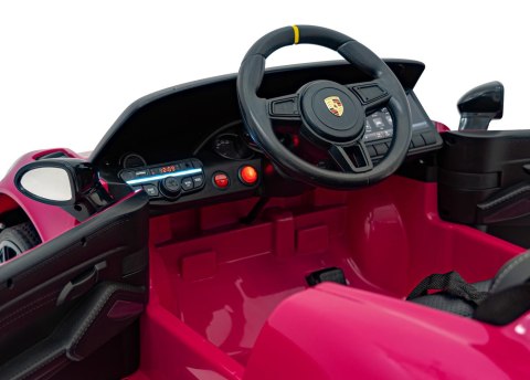 Pojazd Porsche Spyder RS 718 Lakier Różowy Pojazd Porsche Spyder RS 718 Lakier Różowy