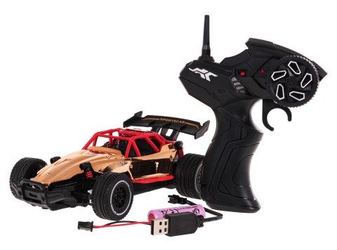 Metalowe Autko RACING 01 Złote R/C Metalowe Autko RACING 01 Złote R/C