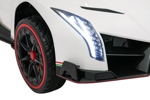 Pojazd Lamborghini Veneno Biały Pojazd Lamborghini Veneno Biały