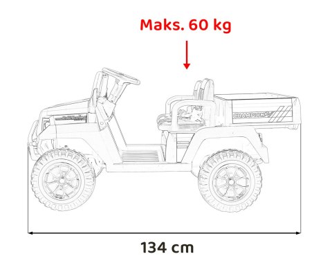 Pojazd Pick-Up Champion Biały Pojazd Pick-Up Champion Biały