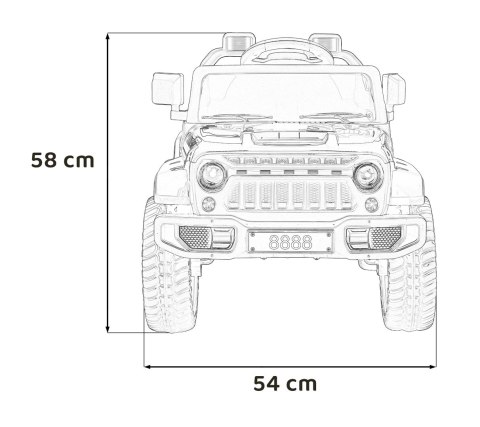 Pojazd Off Road MOUNTAIN Zielony Pojazd Off Road MOUNTAIN Zielony