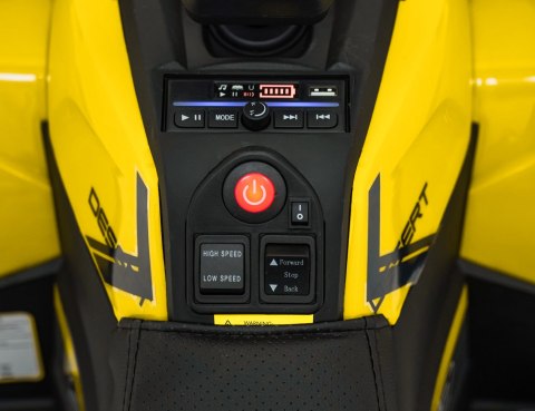 Pojazd Quad ATV Robust 01 Żółty Pojazd Quad ATV Robust 01 Żółty