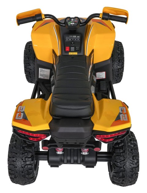 Pojazd Quad Fast Wheel Żółty Pojazd Quad Fast Wheel Żółty