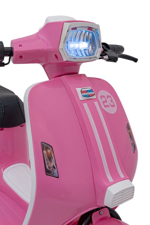Pojazd Skuter Retro 23 Różowy Pojazd Skuter Retro 23 Różowy