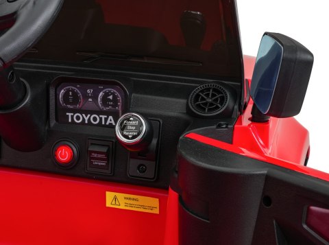 Pojazd Toyota Land Cruiser PRADO Czerwony Pojazd Toyota Land Cruiser PRADO Czerwony