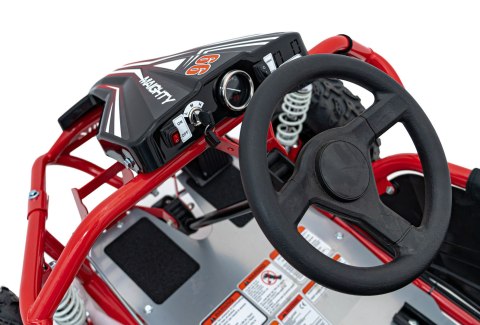 Pojazd Gokart Elektryczny MAIGHTY Czerwony Pojazd Gokart Elektryczny MAIGHTY Czerwony