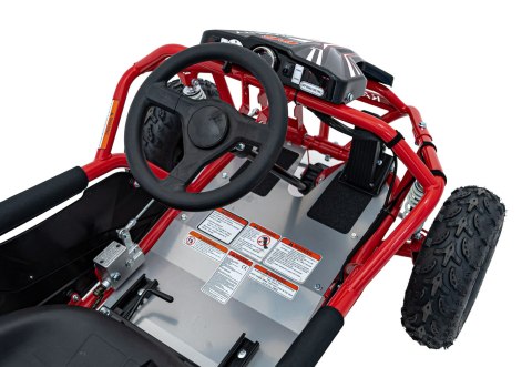Pojazd Gokart Elektryczny MAIGHTY Czerwony Pojazd Gokart Elektryczny MAIGHTY Czerwony