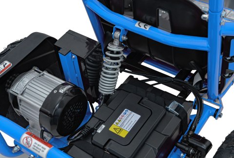 Pojazd Gokart Elektryczny MAIGHTY Niebieski Pojazd Gokart Elektryczny MAIGHTY Niebieski