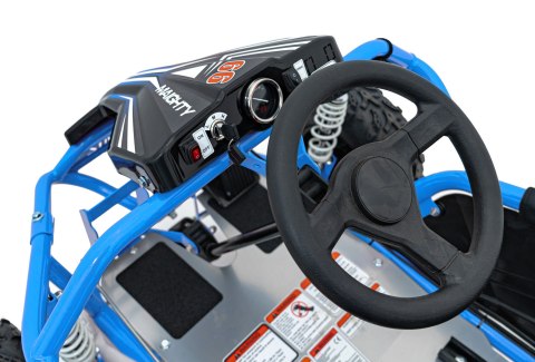 Pojazd Gokart Elektryczny MAIGHTY Niebieski Pojazd Gokart Elektryczny MAIGHTY Niebieski