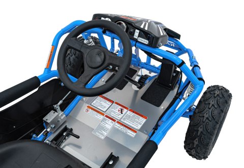 Pojazd Gokart Elektryczny MAIGHTY Niebieski Pojazd Gokart Elektryczny MAIGHTY Niebieski