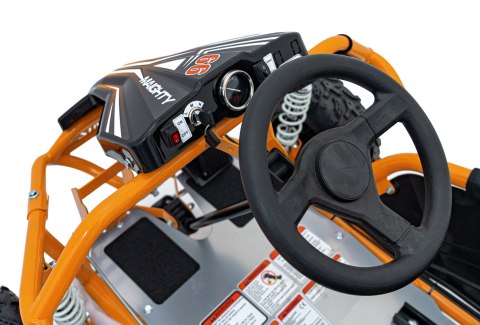Pojazd Gokart Elektryczny MAIGHTY Pomarańczowy Pojazd Gokart Elektryczny MAIGHTY Pomarańczowy