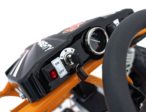 Pojazd Gokart Elektryczny MAIGHTY Pomarańczowy Pojazd Gokart Elektryczny MAIGHTY Pomarańczowy