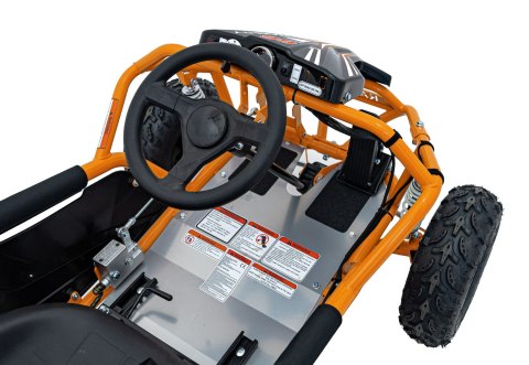 Pojazd Gokart Elektryczny MAIGHTY Pomarańczowy Pojazd Gokart Elektryczny MAIGHTY Pomarańczowy