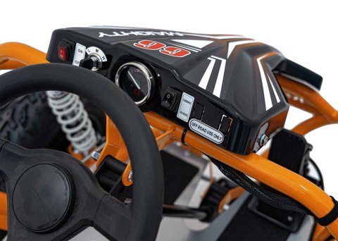 Pojazd Gokart Elektryczny MAIGHTY Pomarańczowy Pojazd Gokart Elektryczny MAIGHTY Pomarańczowy