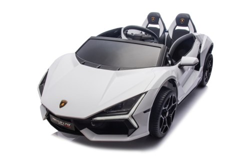 Pojazd Lamborghini Revuelto XL STRONG Biały Pojazd Lamborghini Revuelto XL STRONG Biały