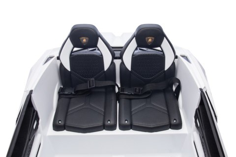 Pojazd Lamborghini Revuelto XL STRONG Biały Pojazd Lamborghini Revuelto XL STRONG Biały