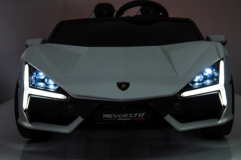 Pojazd Lamborghini Revuelto XL STRONG Biały Pojazd Lamborghini Revuelto XL STRONG Biały