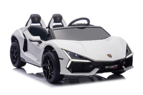 Pojazd Lamborghini Revuelto XL STRONG Biały Pojazd Lamborghini Revuelto XL STRONG Biały