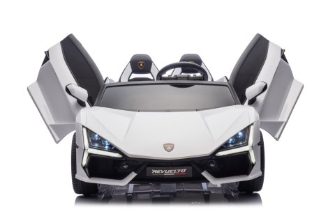 Pojazd Lamborghini Revuelto XL STRONG Biały Pojazd Lamborghini Revuelto XL STRONG Biały