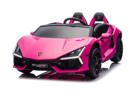 Pojazd Lamborghini Revuelto XL STRONG Różowy Pojazd Lamborghini Revuelto XL STRONG Różowy