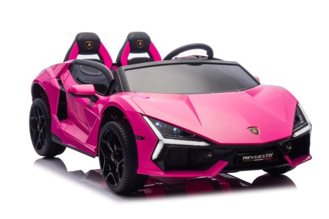 Pojazd Lamborghini Revuelto XL STRONG Różowy Pojazd Lamborghini Revuelto XL STRONG Różowy