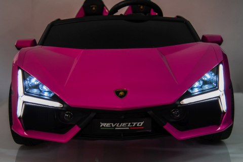 Pojazd Lamborghini Revuelto XL STRONG Różowy Pojazd Lamborghini Revuelto XL STRONG Różowy