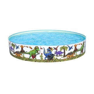 Basen ogrodowy Dinozaury 244 x 46 cm Bestway 55001 Bestway