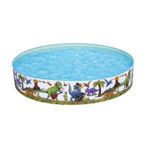 Basen ogrodowy Dinozaury 244 x 46 cm Bestway 55001 Bestway Basen ogrodowy Dinozaury 244 x 46 cm Bestway 55001 Bestway