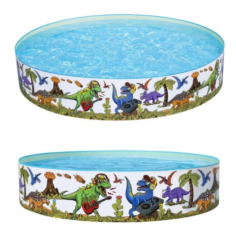 Basen ogrodowy dla dzieci dinozaur 183 x 38 cm Bestway 55022 Bestway Basen ogrodowy dla dzieci dinozaur 183 x 38 cm Bestway 55022 Bestway